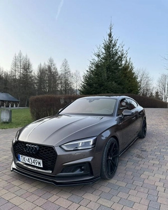 Audi A5 cena 143500 przebieg: 99600, rok produkcji 2019 z Wadowice małe 37
